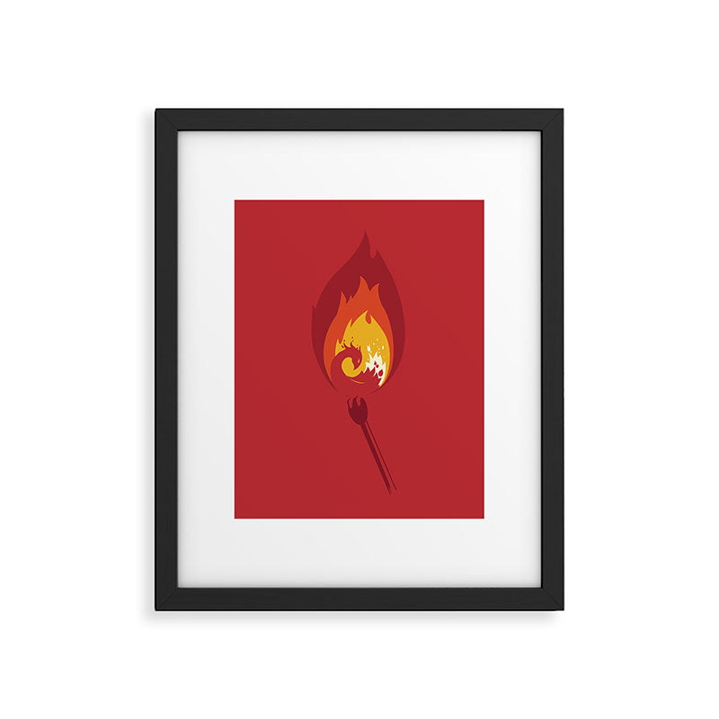 Phoenix Framed Art Print Gallery Image 5