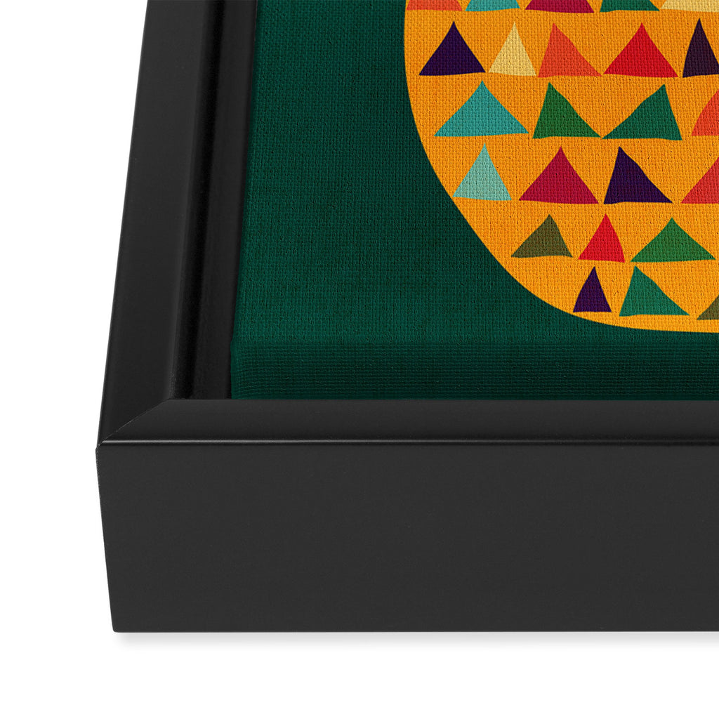 Pineapple Framed Canvas Print Gallery Image 3