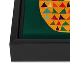 Pineapple Framed Canvas Print Gallery Image 3