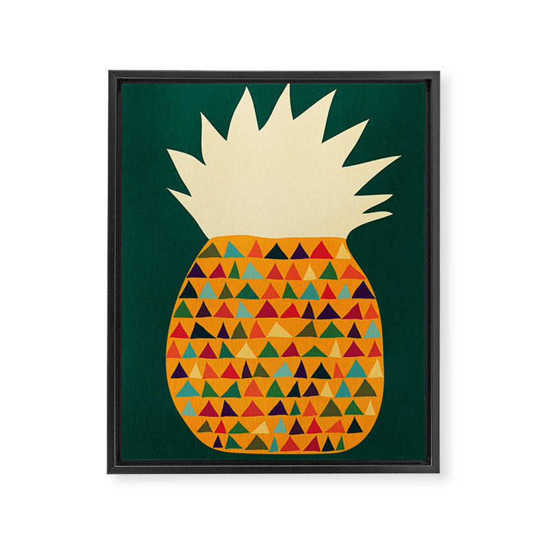 Pineapple Framed Canvas Print Gallery Image 8