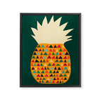 Pineapple Framed Canvas Print Gallery Image 8