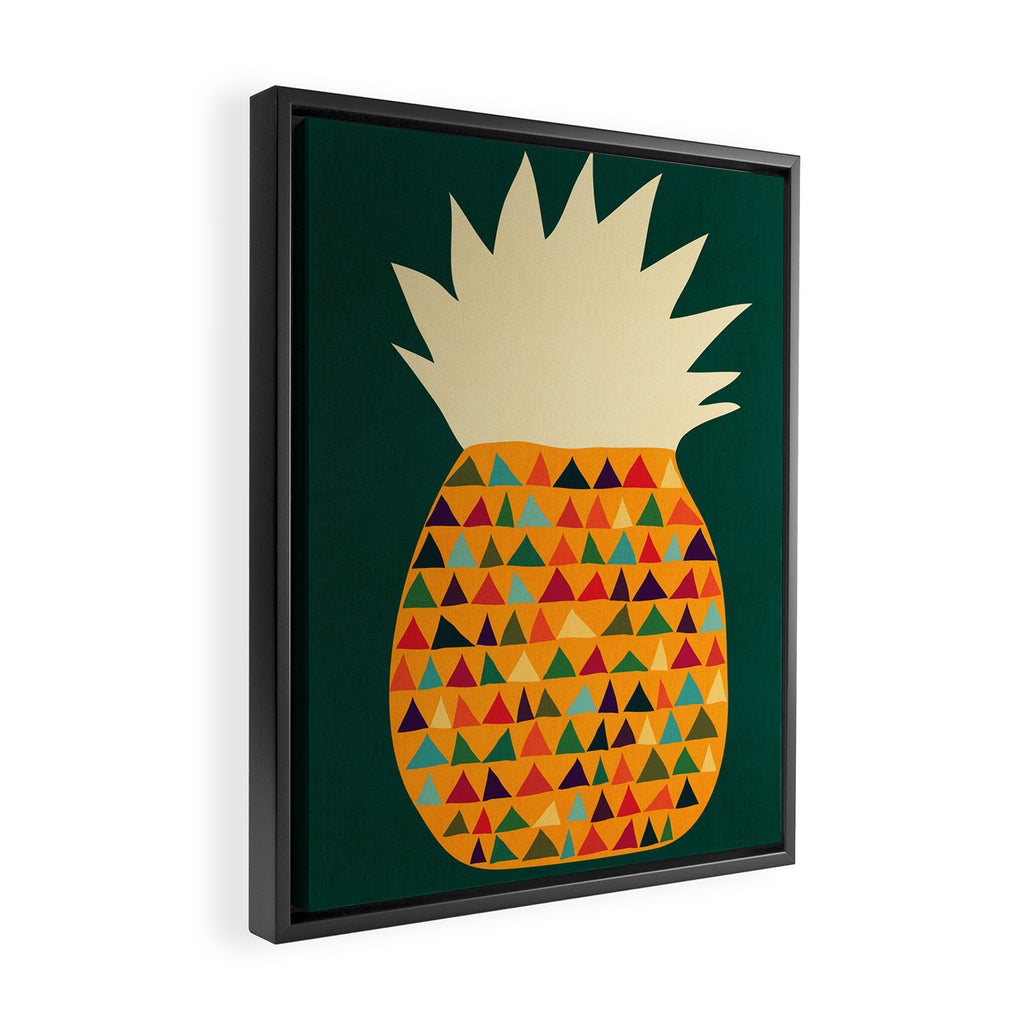Pineapple Framed Canvas Print Gallery Image 2