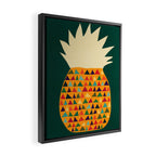 Pineapple Framed Canvas Print Gallery Image 2
