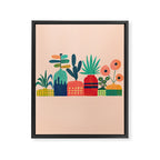 Plant mania Framed Canvas Print Gallery Image 6