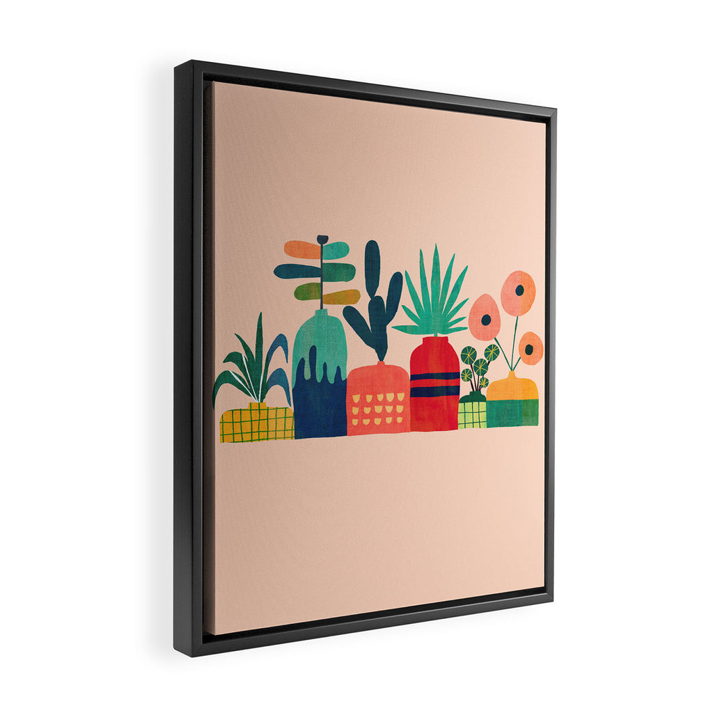 Plant mania Framed Canvas Print Gallery Image 2