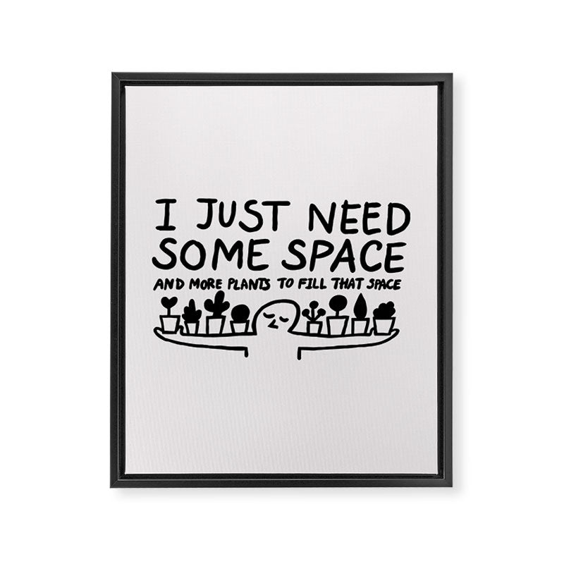 Plant problem Framed Canvas Print Gallery Image 6