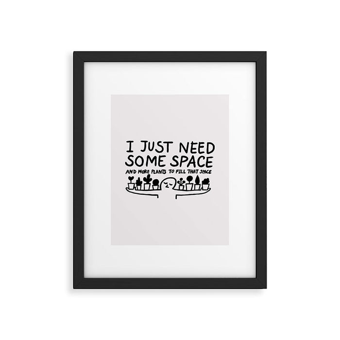 Plant problem Framed Art Print Gallery Image 1