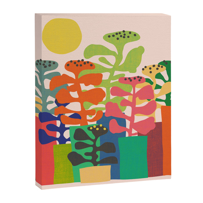 Plants market Canvas Print Gallery Image 1