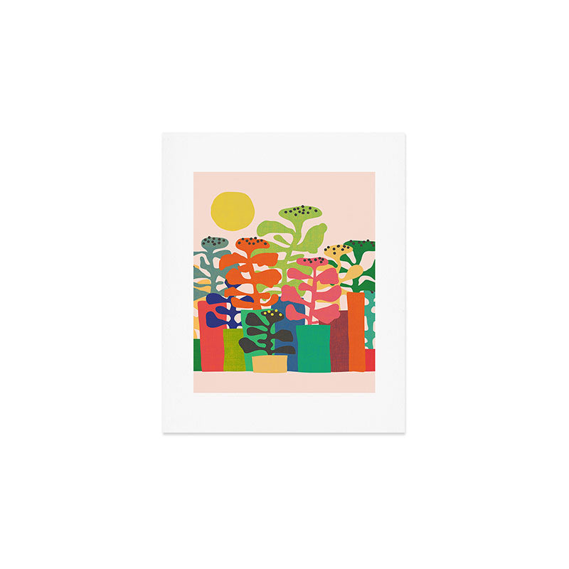 Plants market Art Print Gallery Image 1