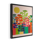Plants market Framed Canvas Print Gallery Image 2