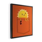 Pocketful of sunshine Framed Canvas Print Gallery Image 2