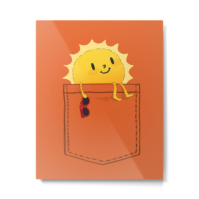 Pocketful of sunshine Metal Print Gallery Image 1