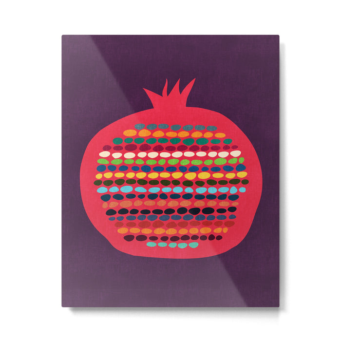 Pomegranate Metal Print Gallery Image 1