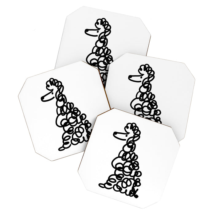 Poodle Coaster Gallery Image 1