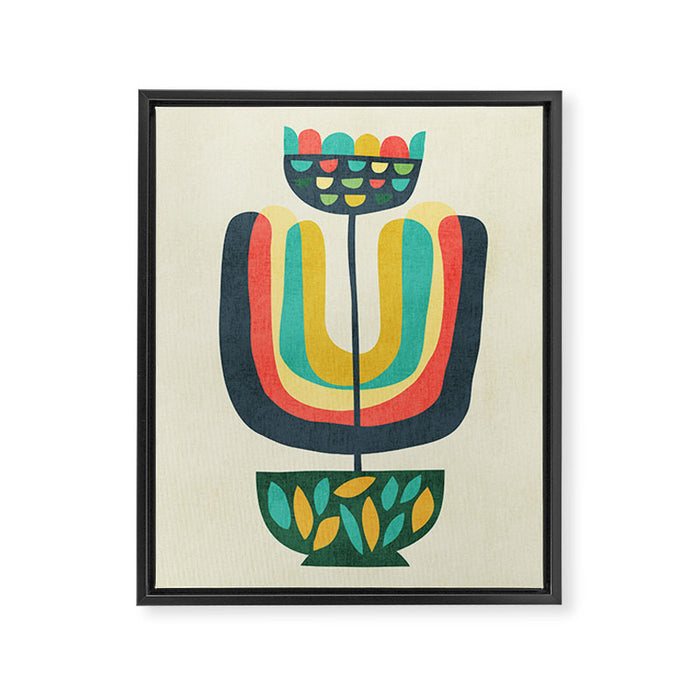 Potted Plant 3 Framed Canvas Print Gallery Image 1
