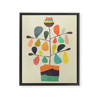 Potted Plant 4 Framed Canvas Print Gallery Image 6