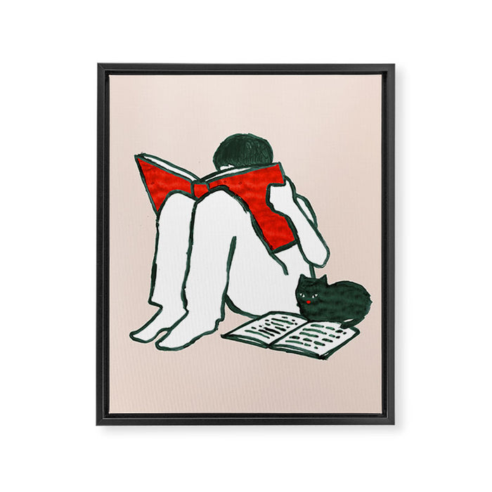 Quality time Framed Canvas Print Gallery Image 1