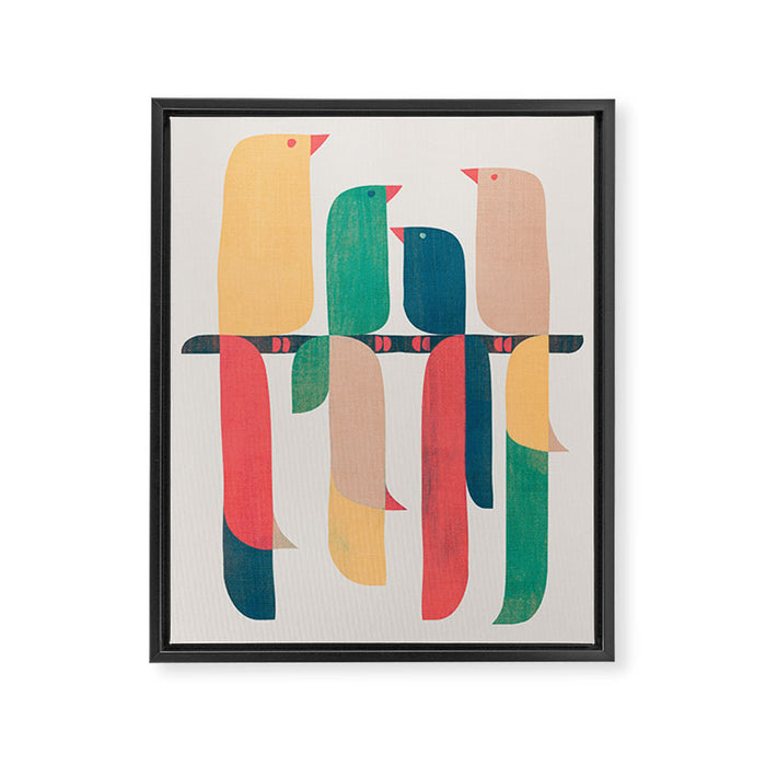 Quartet Framed Canvas Print Gallery Image 1