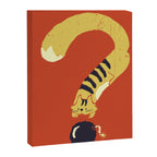Question Mark (Curiosity Kills The Cat) Canvas Print Gallery Image 6