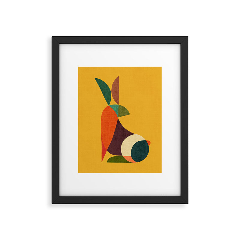 Rabbit Framed Art Print Gallery Image 4