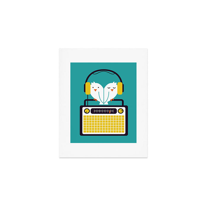 Radio Mode Love Art Print Gallery Image 1