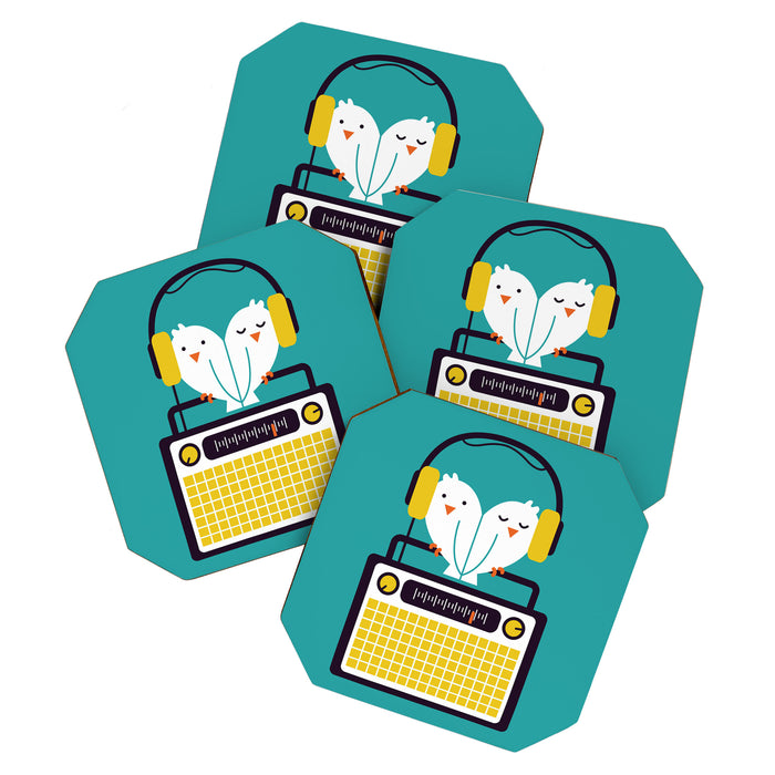 Radio Mode Love Coaster Gallery Image 1