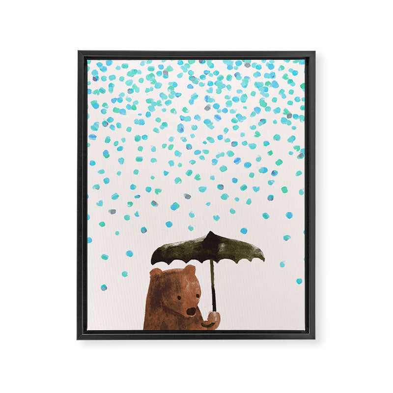 Rain rain go away Framed Canvas Print Gallery Image 6