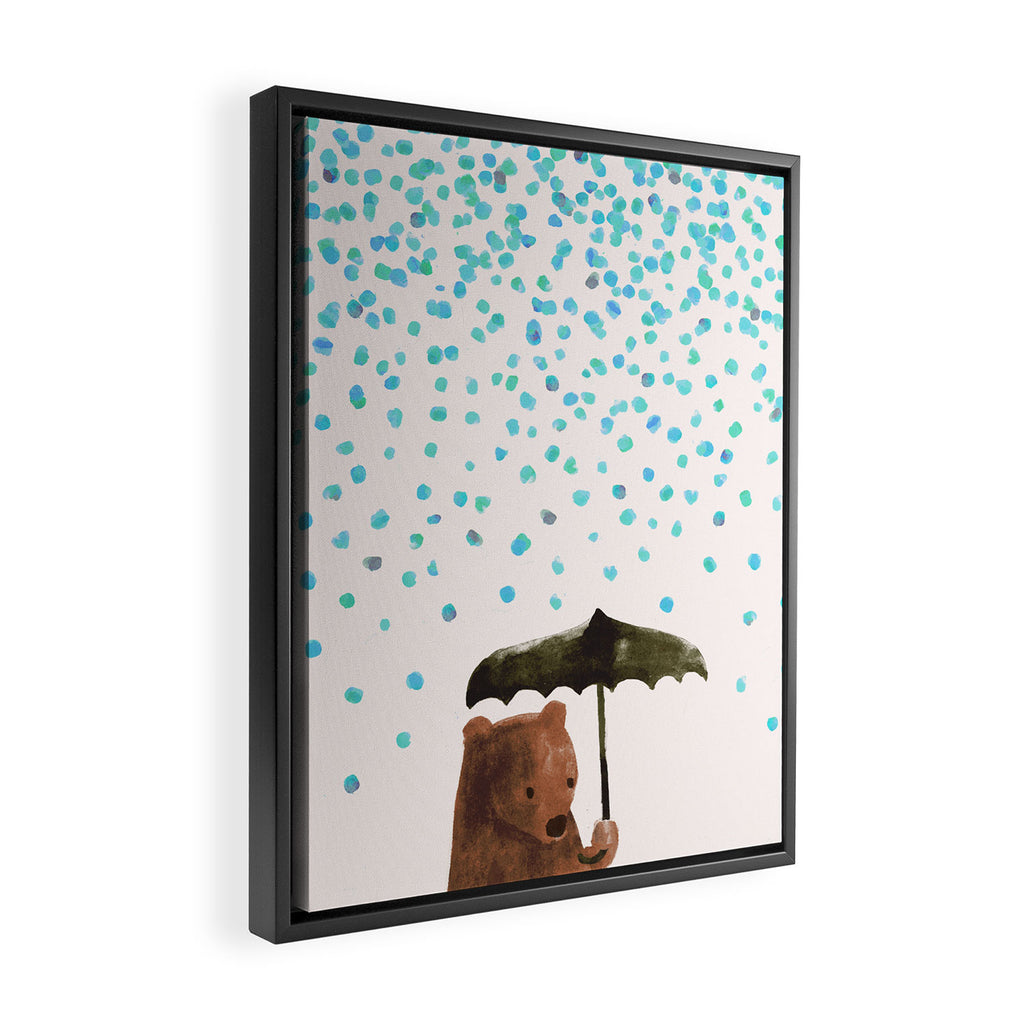 Rain rain go away Framed Canvas Print Gallery Image 2