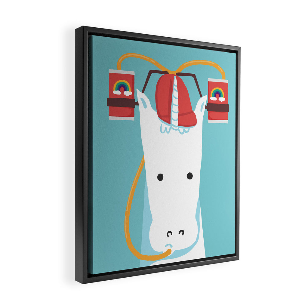 Rainbow Juice Framed Canvas Print Gallery Image 2
