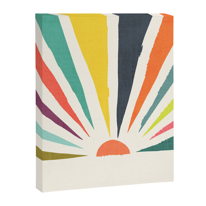 Rainbow ray Canvas Print Gallery Image 1