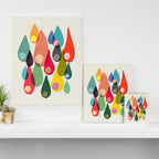 Rainfall Canvas Print Gallery Image 3