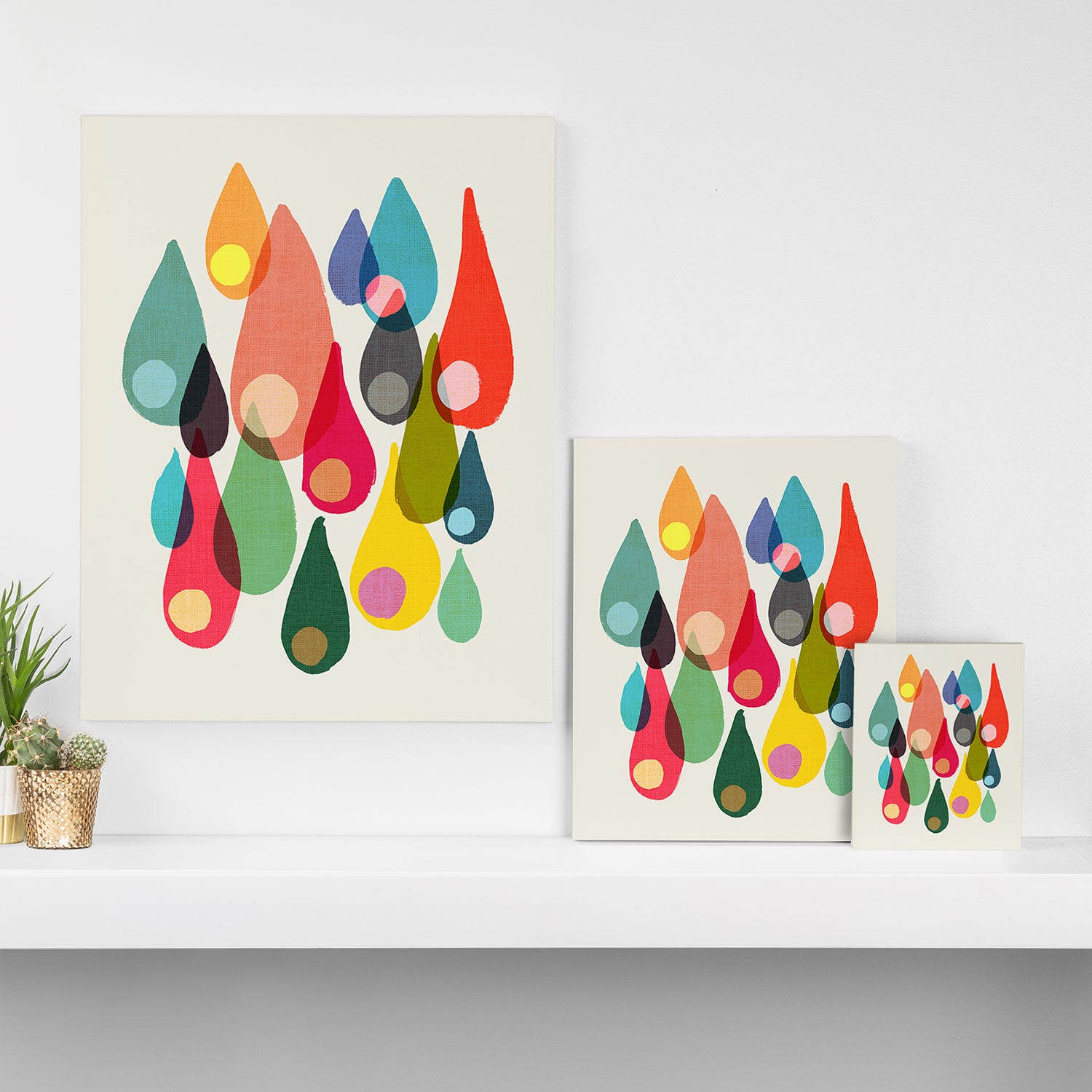 Rainfall Canvas Print Gallery Image 3