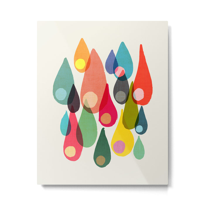 Rainfall Metal Print Gallery Image 1