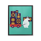Ready to Jam Framed Canvas Print Gallery Image 6