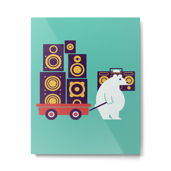 Ready to Jam Metal Print Gallery Image 1