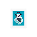 Record Bear Art Print Gallery Image 1