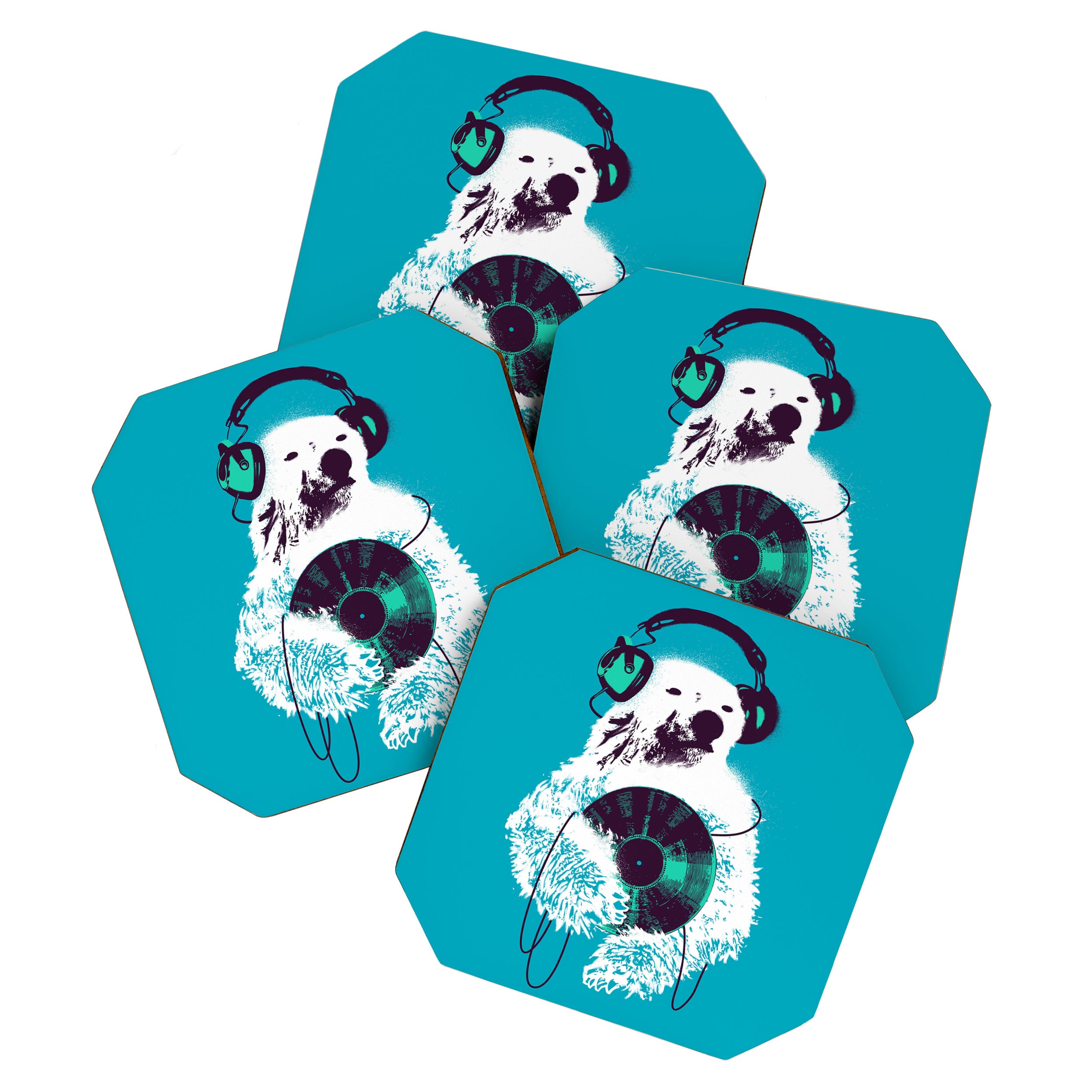 Record Bear Coaster Gallery Image 1