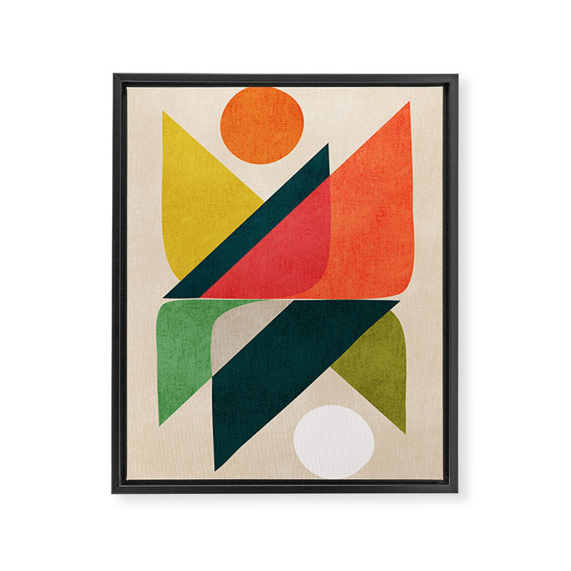 Reflection (of time and space) Framed Canvas Print Gallery Image 6