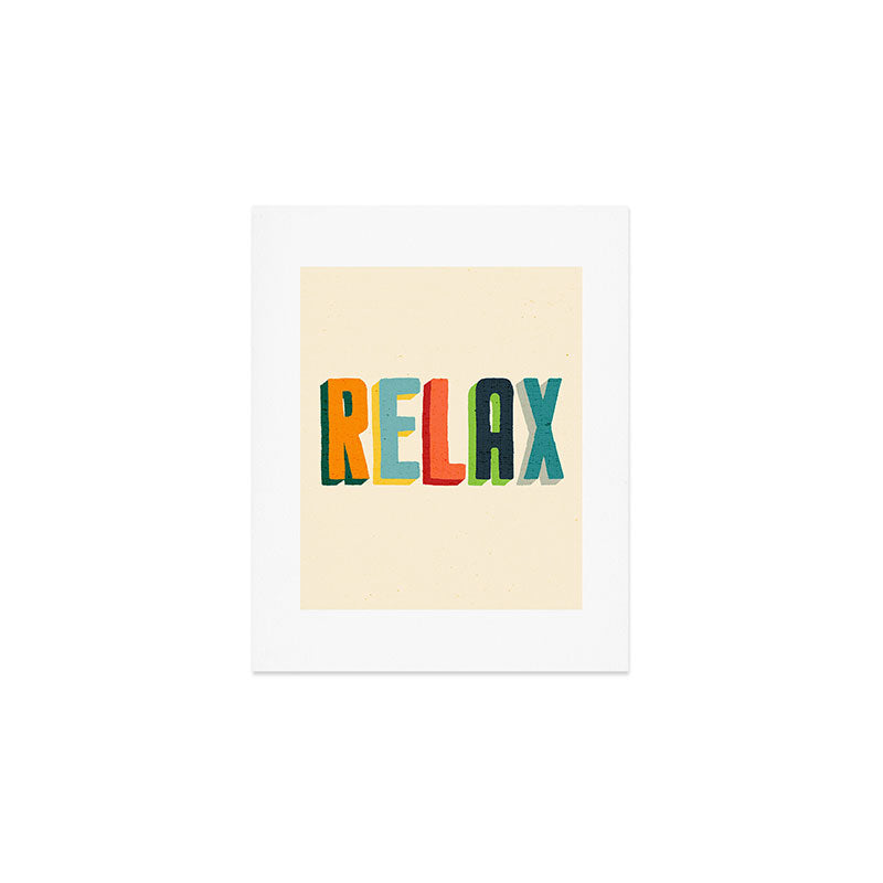 Relax Art Print Gallery Image 1