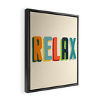 Relax Framed Canvas Print Gallery Image 2
