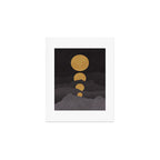 Rise of the golden moon Art Print Gallery Image 1