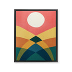 Rolling hills Framed Canvas Print Gallery Image 6