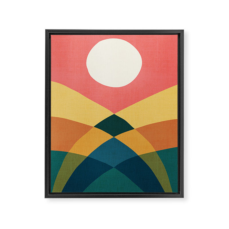 Rolling hills Framed Canvas Print Gallery Image 6