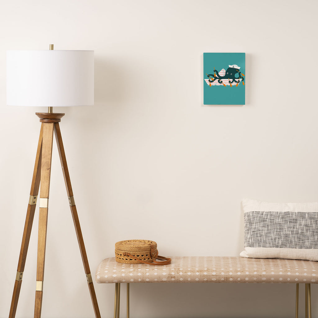 Sailor Octopus Canvas Print Gallery Image 2