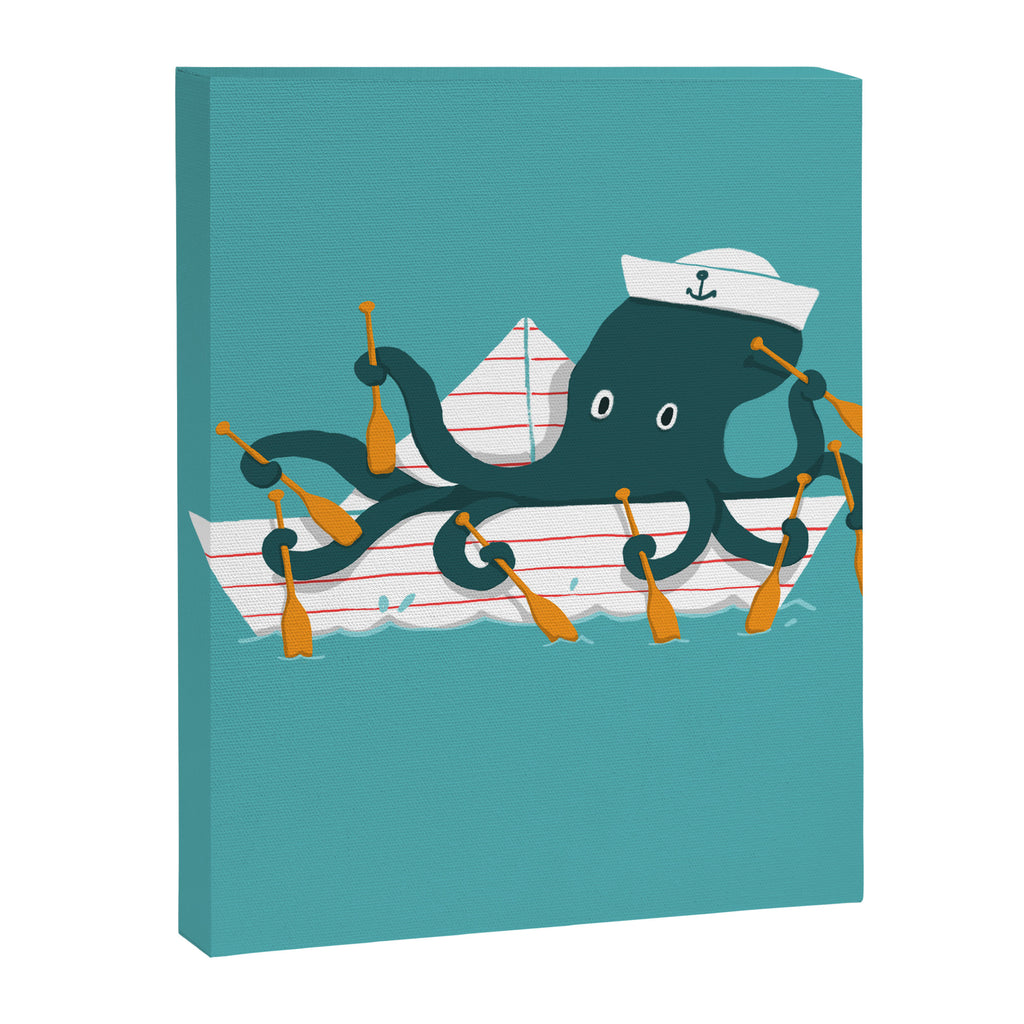 Sailor Octopus Canvas Print Gallery Image 6