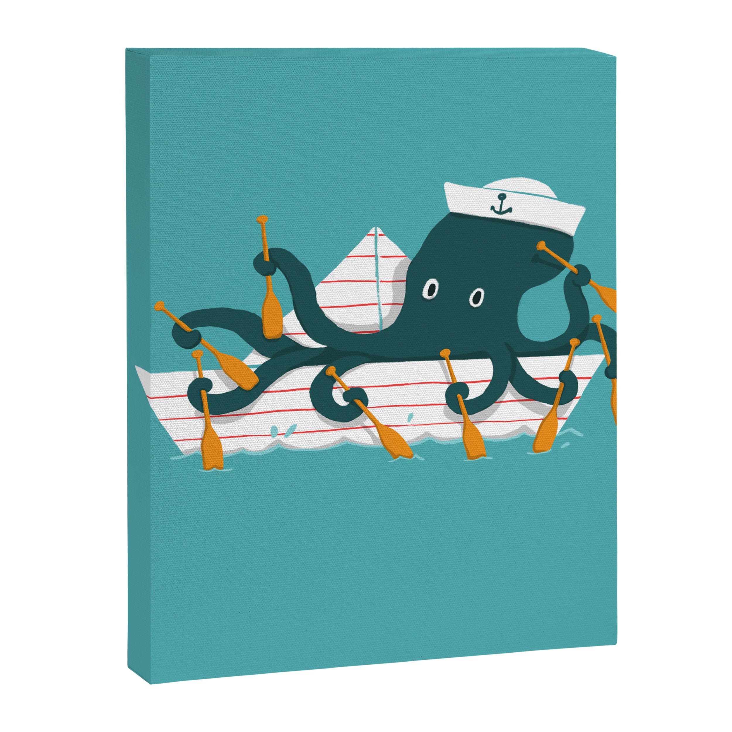 Sailor Octopus Canvas Print Gallery Image 6