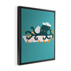 Sailor Octopus Framed Canvas Print Gallery Image 2