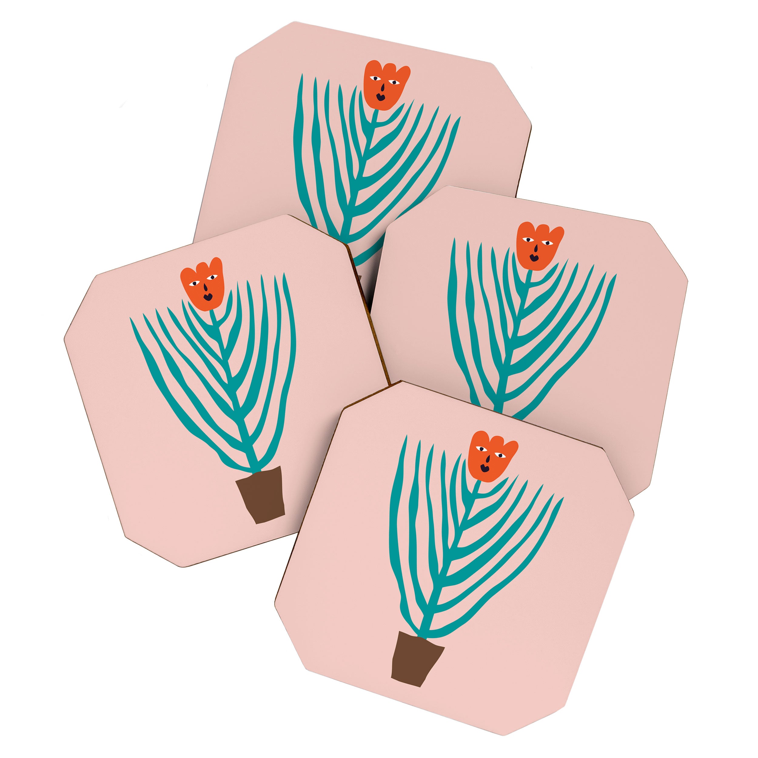 Sassy flower Coaster Gallery Image 1