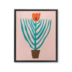 Sassy flower Framed Canvas Print Gallery Image 6
