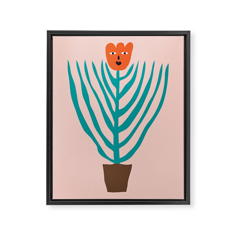 Sassy flower Framed Canvas Print Gallery Image 6